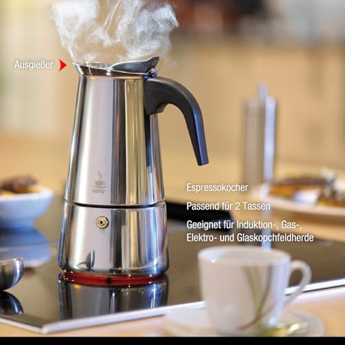 gefu-espressokocher-emilio-f-r-4-tassen-edelstahl-mokkakanne-f-r-alle-herdarten image 8