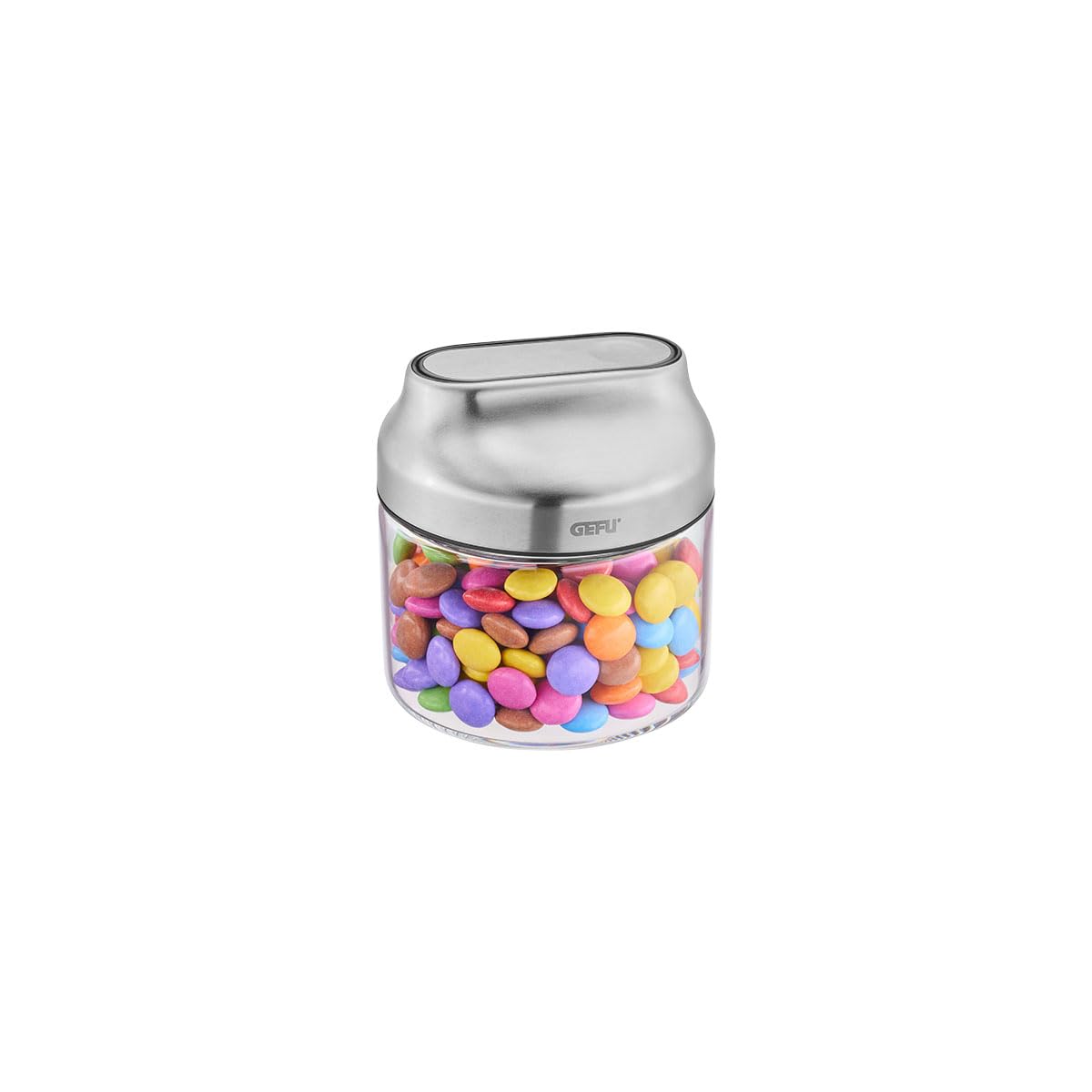 gefu-kippo-vorratsdose-400-ml-glasbeh-lter-mit-kippdeckel-und-aromaschutz-luftdi image 1