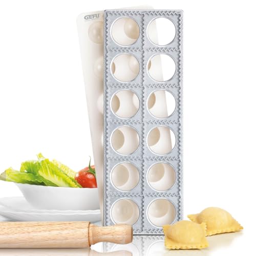 gefu-ravioli-maultaschenbrett-tasca-3-teilig-mit-muldenformer-und-holzrolle-f-r- image 8