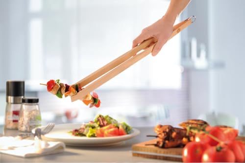 gefu-grillzange-natura-aus-buchenholz-extra-lang-48-cm-wellenenden-und-aufh-nge- image 4