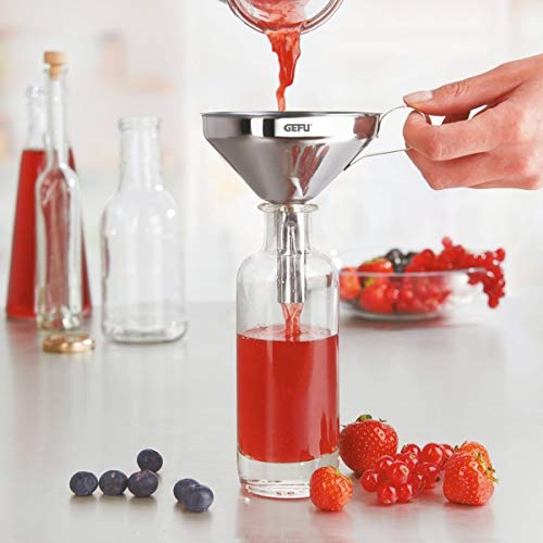 gefu-versare-einf-lltrichter-10-5-cm-trichter-mit-abnehmbarem-filter-f-r-flasche image 4