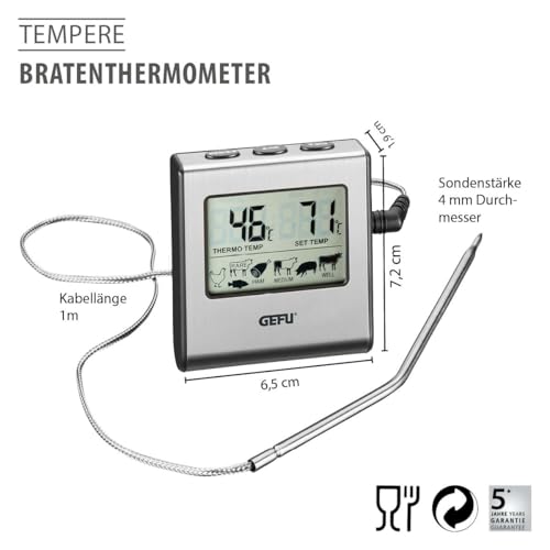 gefu-tempere-digitales-fleischthermometer-mit-timer-alarm-bis-250-c image 8