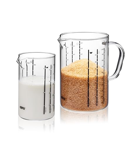 gefu-messbecher-aus-glas-meti-2-teiliges-set-500ml-1000ml-borosilikatglas image 4