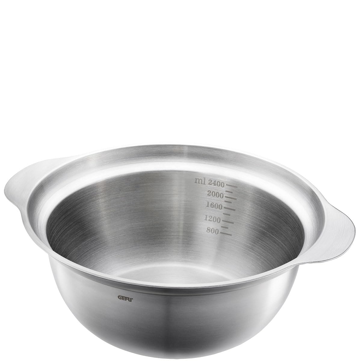 gefu-edelstahlsch-ssel-premio-27-cm-robuste-r-hrsch-ssel-2-4-l-mit-innenskalieru image 1