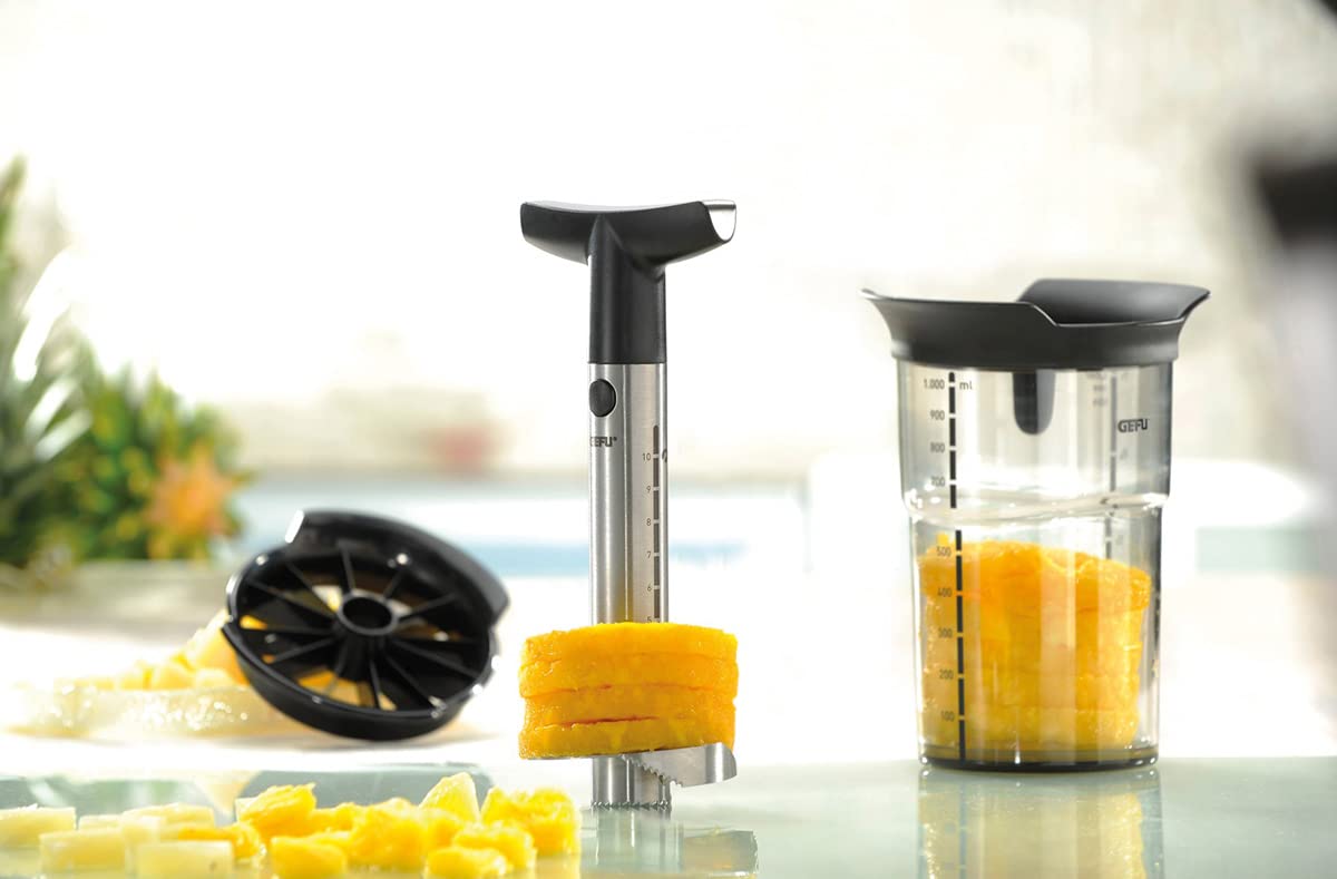 gefu-ananasschneider-professional-plus-mit-beh-lter-messer-und-sch-ler-set image 2