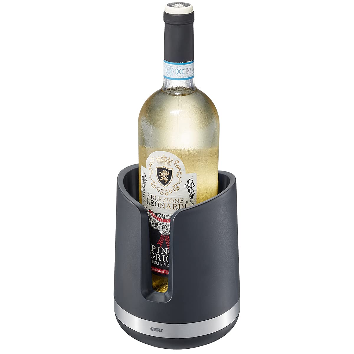 gefu-smartline-karaffen-flaschenk-hler-doppelwandig-mit-k-hlakku-f-r-flaschen-bi image 6