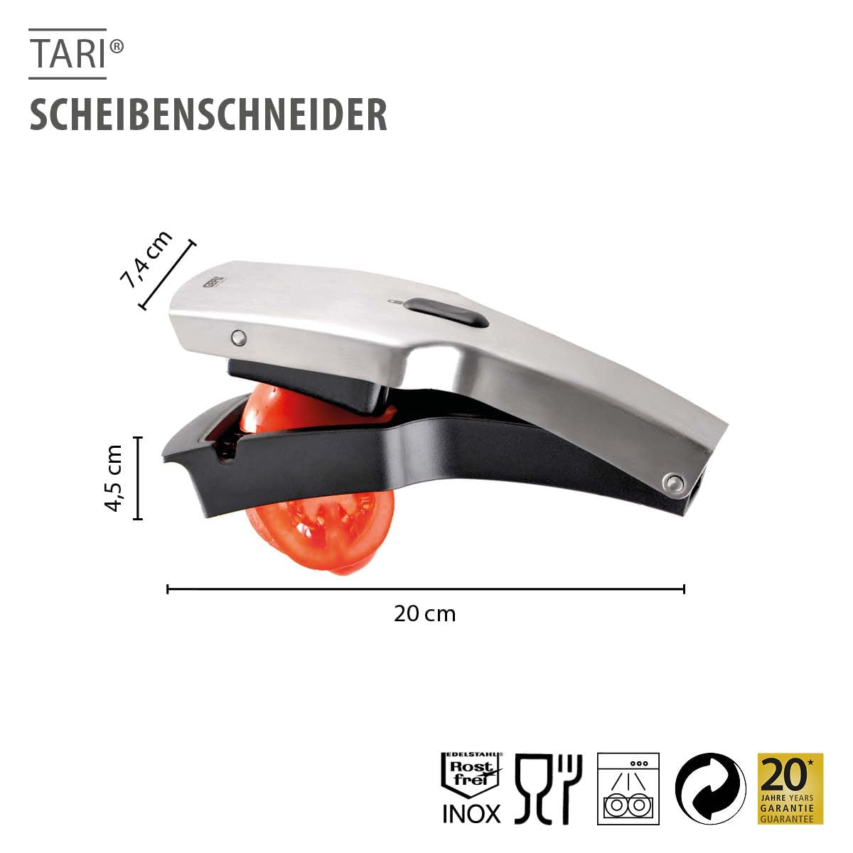 gefu-tari-gem-seschneider-mit-5mm-klingenz-hnen-pr-ziser-scheibenschneider-f-r-o image 3