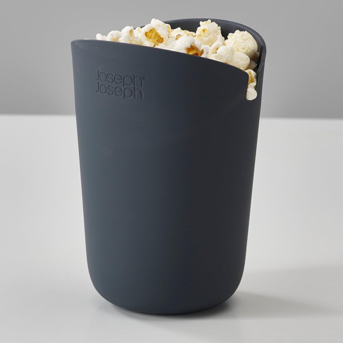 joseph-joseph-m-cuisine-2er-set-silikon-mikrowellen-popcornkegel-orange-grau-hit image 5