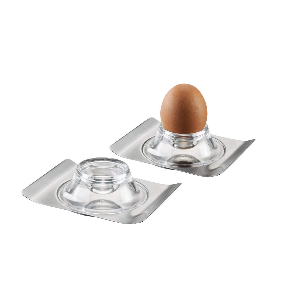 gefu-eierbecher-set-2-st-ck-aus-edelstahl-stabil-stapelbar-sp-lmaschinenfest image 1