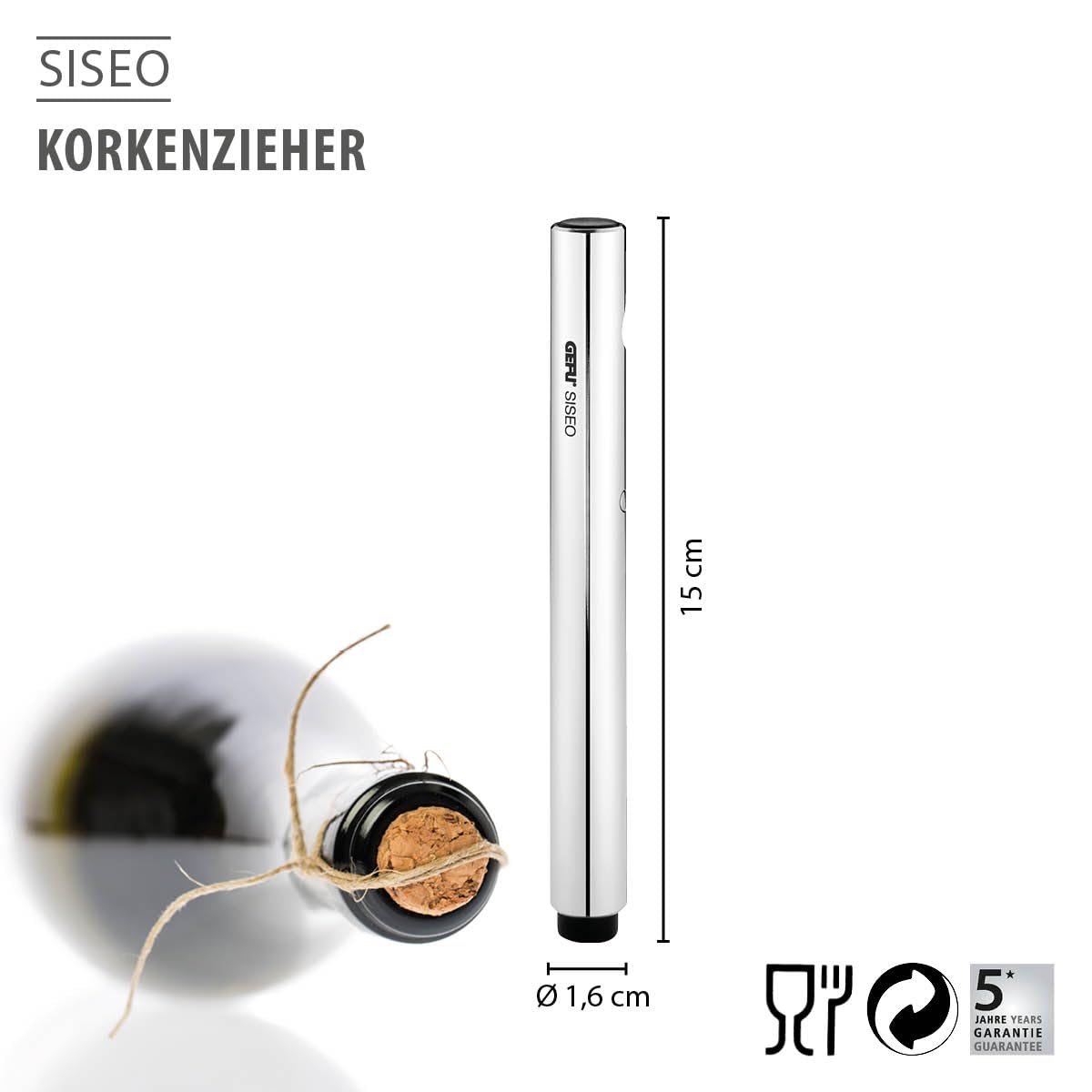 gefu-korkenzieher-siseo-2-in-1-flaschen-ffner-mit-kapselheber-edelstahlspindel-p image 2