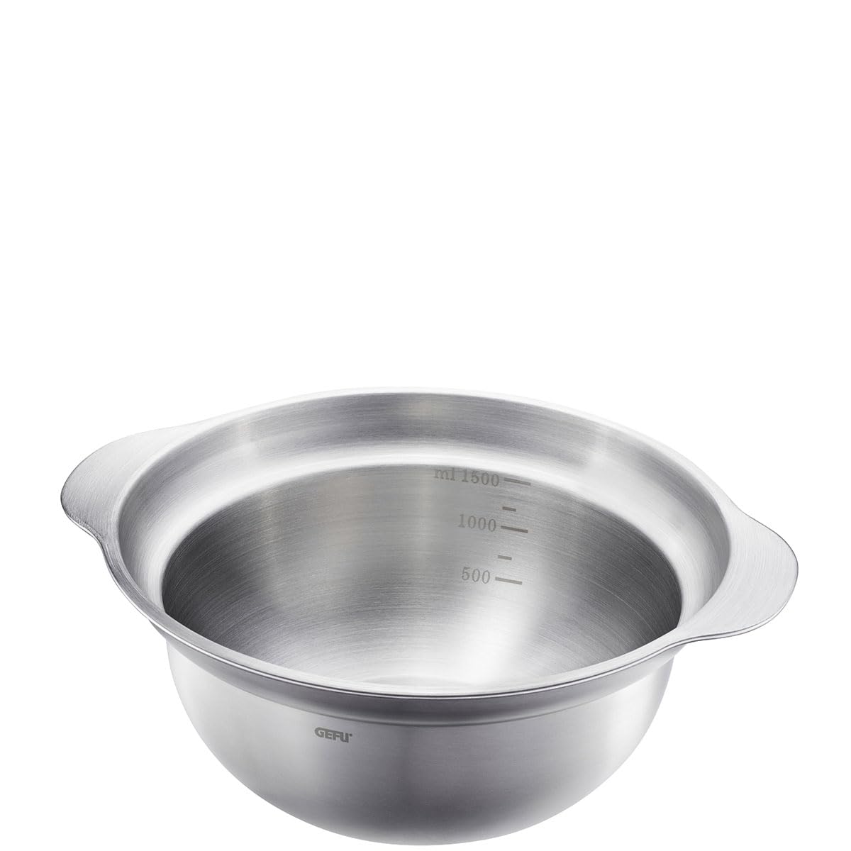 gefu-edelstahlsch-ssel-premio-23-cm-1-5l-r-hrsch-ssel-mit-innenskalierung-griffe image 1