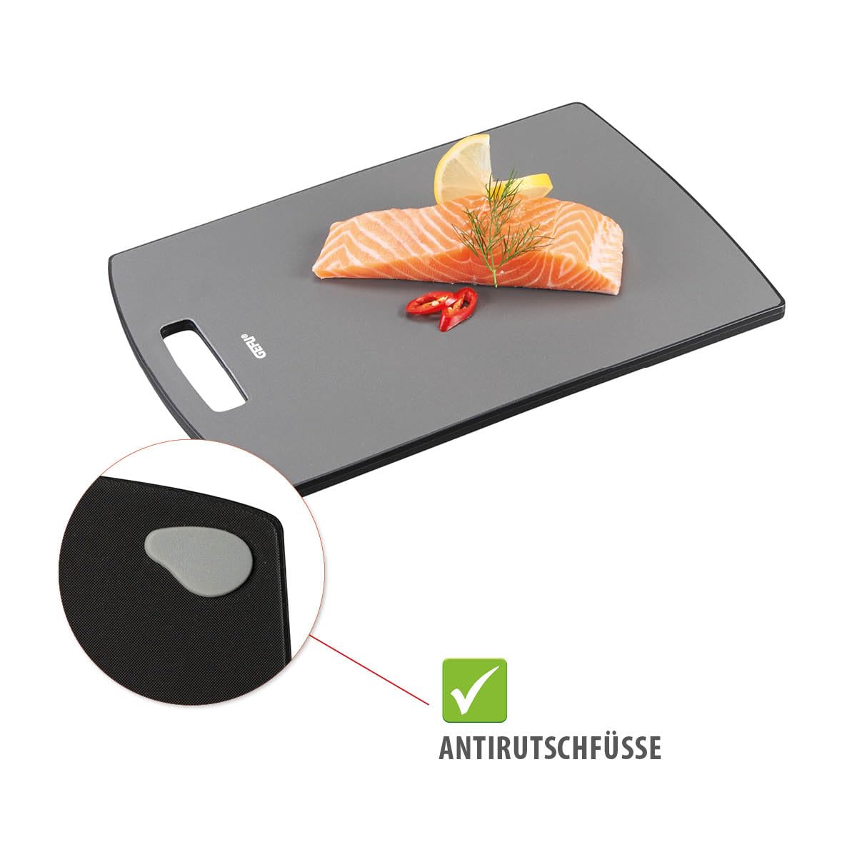 gefu-schneidebrett-levoro-antimikrobiell-klingenschonend-rutschfest-sp-lmaschine image 4