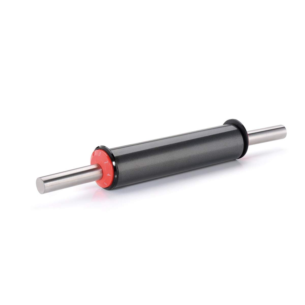 gefu-exact-teigroller-mit-einstellbarer-teigst-rke-0-8-mm-aluminium-nudelholz-mi image 1