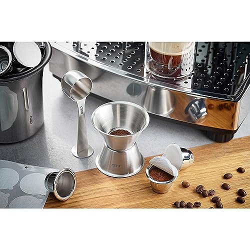 gefu-conscio-trichter-und-kaffeema-set-mit-tamper-edelstahl-umweltfreundlich image 6
