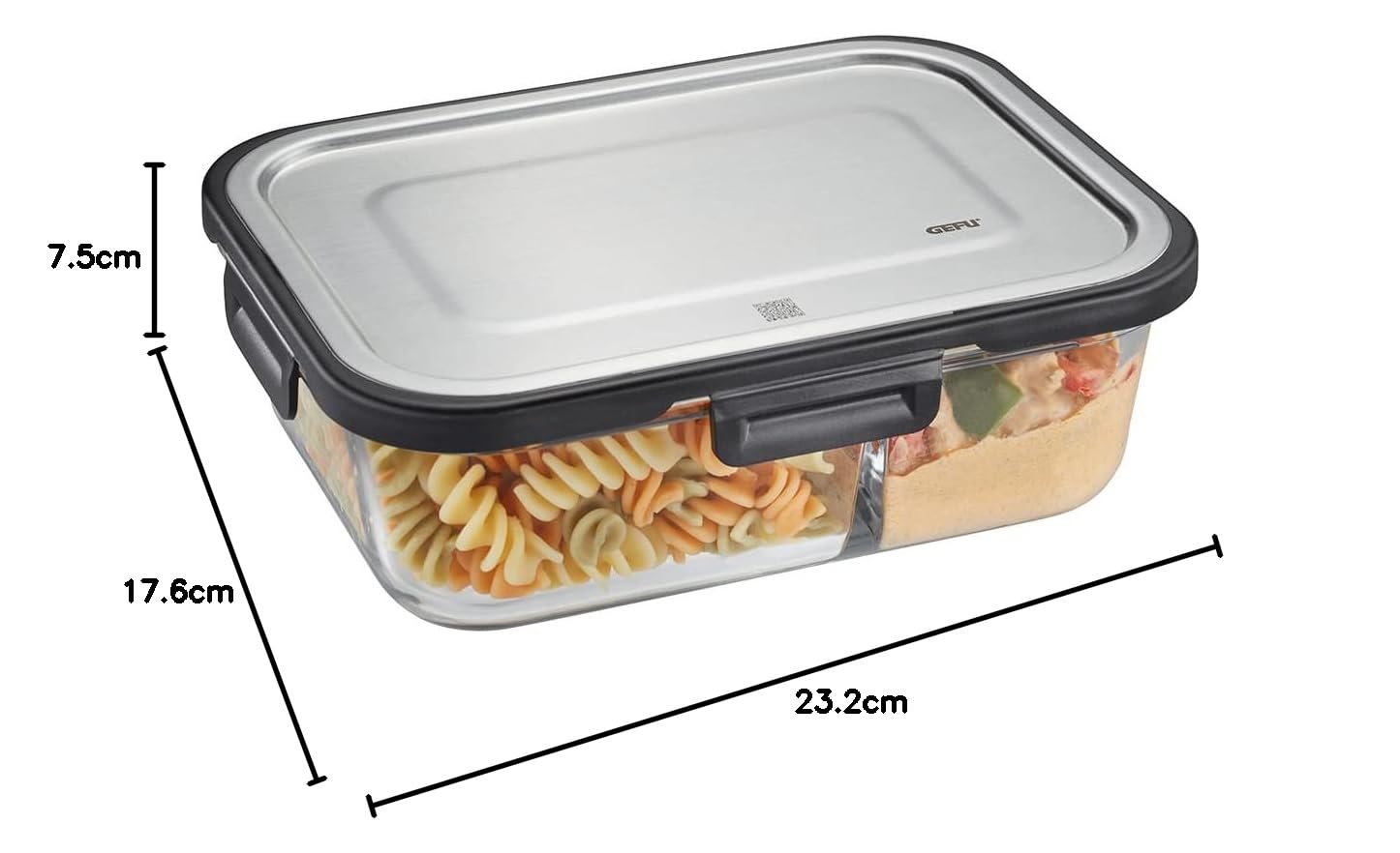 gefu-milo-frischhaltedose-gro-smart-glas-lunchbox-mit-app-vorratskontrolle-silik image 5
