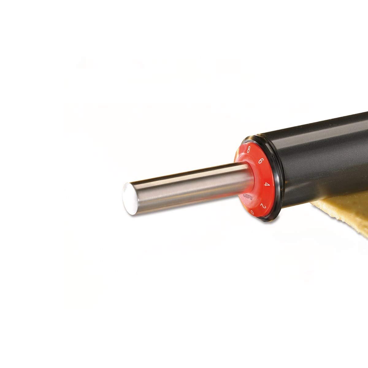 gefu-exact-teigroller-mit-einstellbarer-teigst-rke-0-8-mm-aluminium-nudelholz-mi image 2