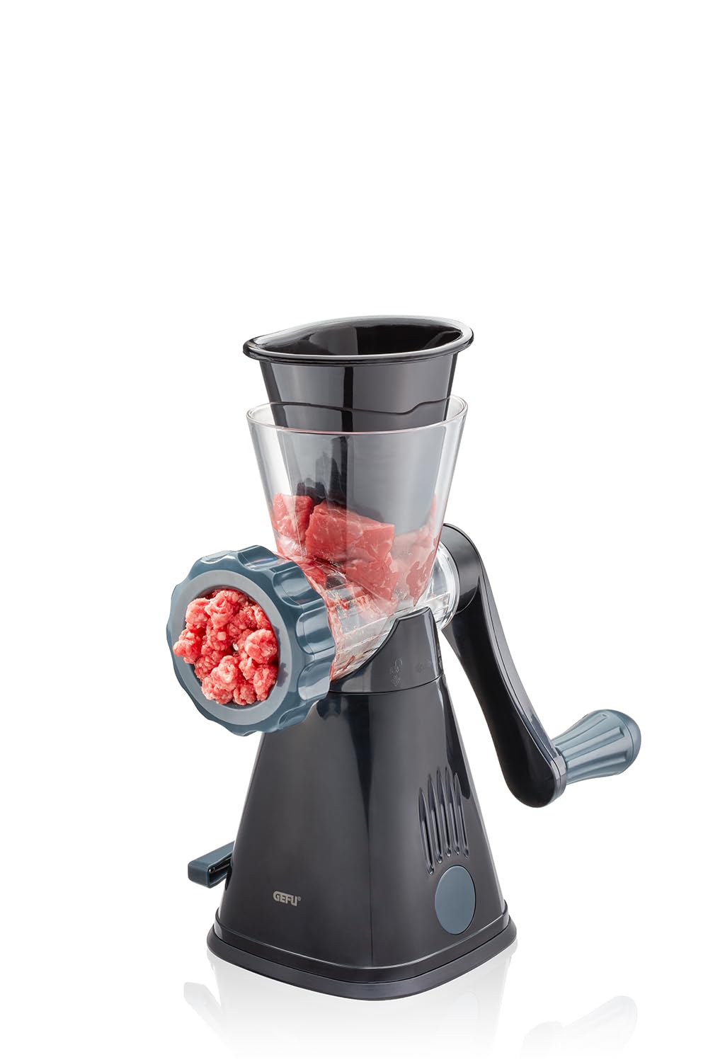 gefu-metto-fleischwolf-manuelle-k-chenmaschine-mit-wurstf-lltrichter-spritzgeb-c image 2