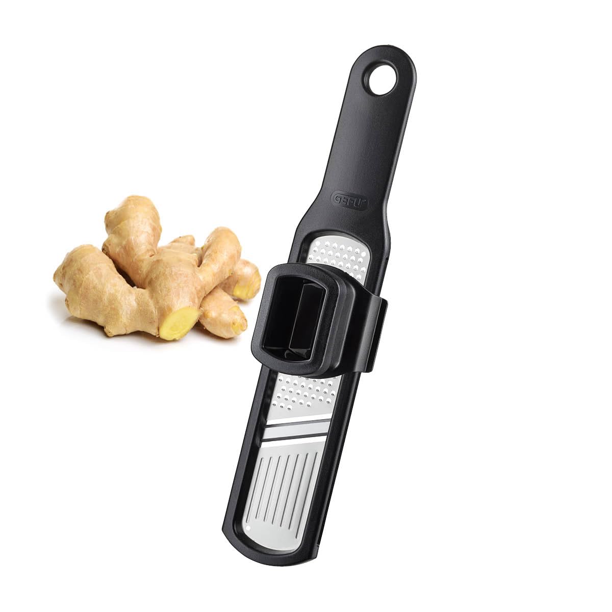 gefu-knoblauchreibe-rafino-feinreibe-f-r-knoblauch-ingwer-zesten image 1