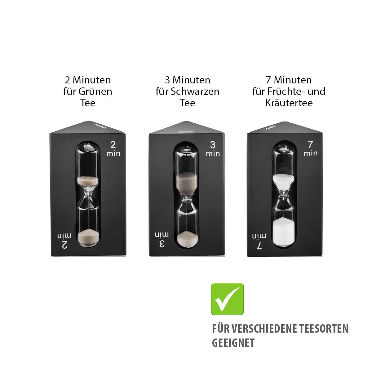 gefu-sando-tee-sanduhr-3-farben-2-3-7-minuten-f-r-tee-weich-gekochte-eier image 5