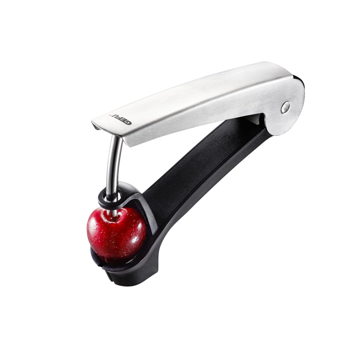 gefu-dropio-kirschentkerner-olivenentkerner-edelstahl-18-10-sp-lmaschinengeeigne image 1