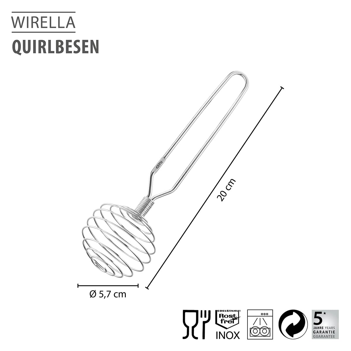 gefu-quirlbesen-wirella-edelstahl-spirale-mit-federmechanismus image 2