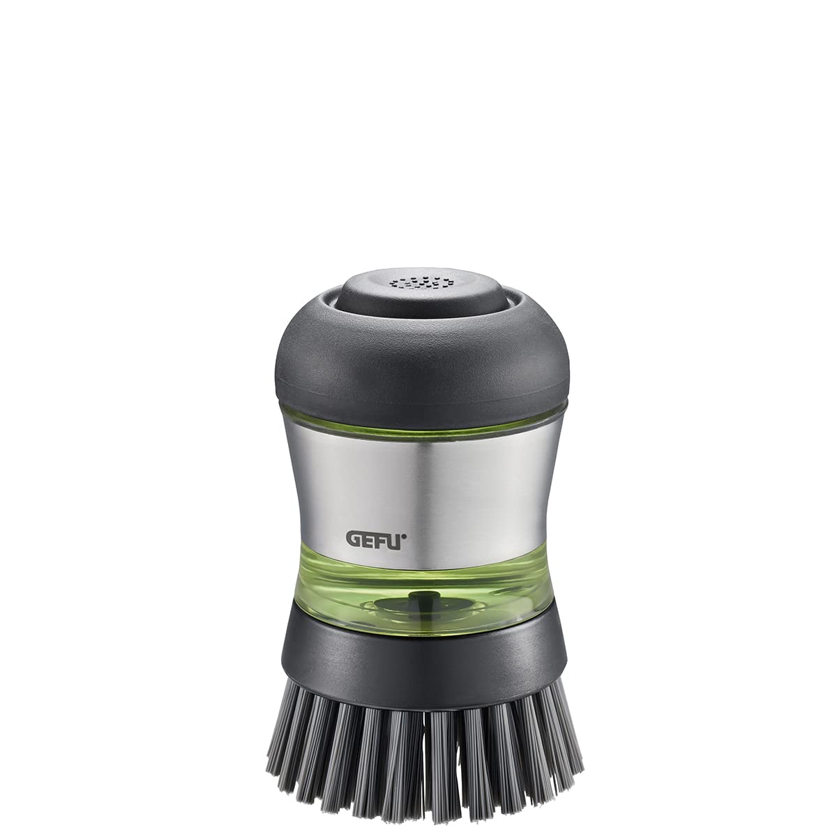 gefu-swift-sp-lb-rste-2-in-1-mit-sp-lmittelspender-edelstahl-nylon-nachf-llbar-e image 1