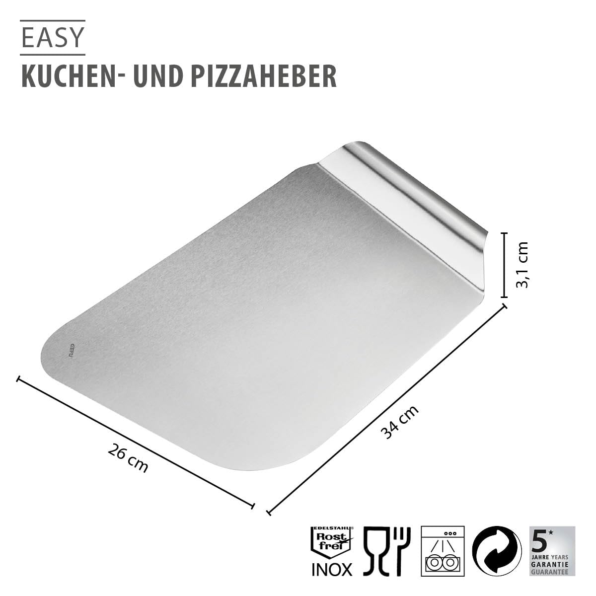 gefu-kuchen-und-pizzaheber-easy-edelstahl-servierheber image 2