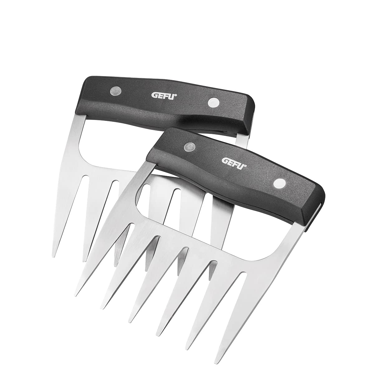 gefu-bbq-fleischkrallen-2er-set-edelstahlkrallen-f-r-pulled-pork-braten image 1