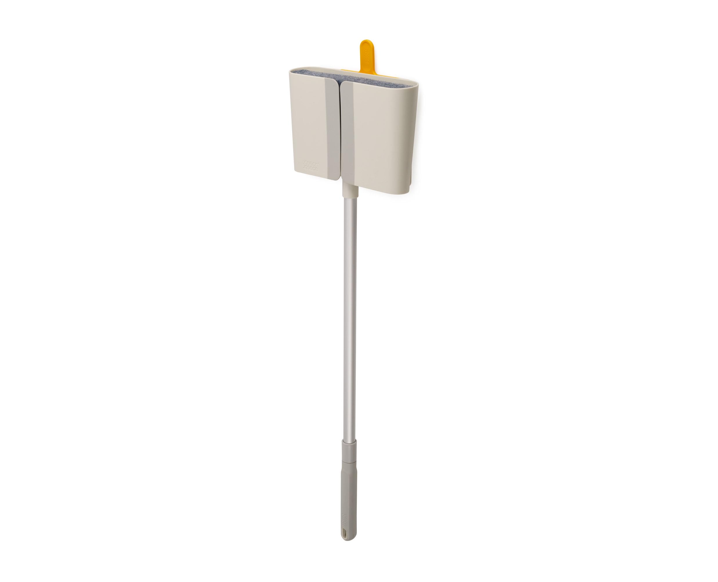 joseph-joseph-cleantech-wandmontierter-besen-mit-langem-verstellbarem-stiel-bese image 1
