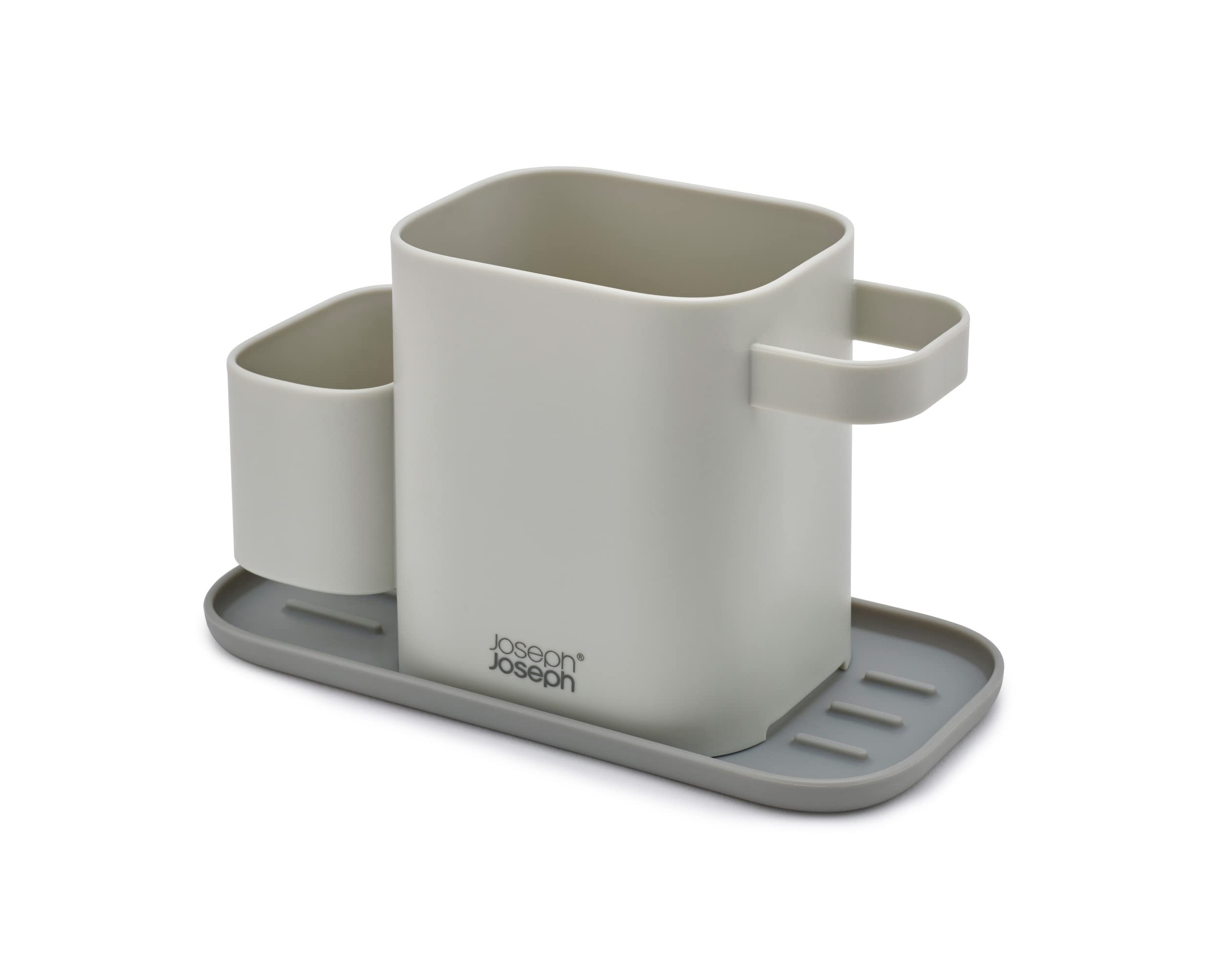 joseph-joseph-duo-sp-lbeckenablage-mit-sp-lmittelpumpe-und-schwammhalter-grau image 2