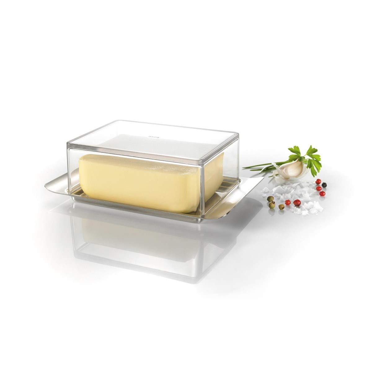 gefu-butterdose-brunch-f-r-250-g-butter-passt-ins-k-hlschrank-seitenfach image 2