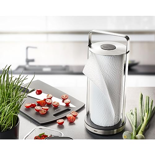 gefu-smartline-k-chenrollenhalter-aus-edelstahl-einhand-abrei-en-rutschfest-inkl image 4