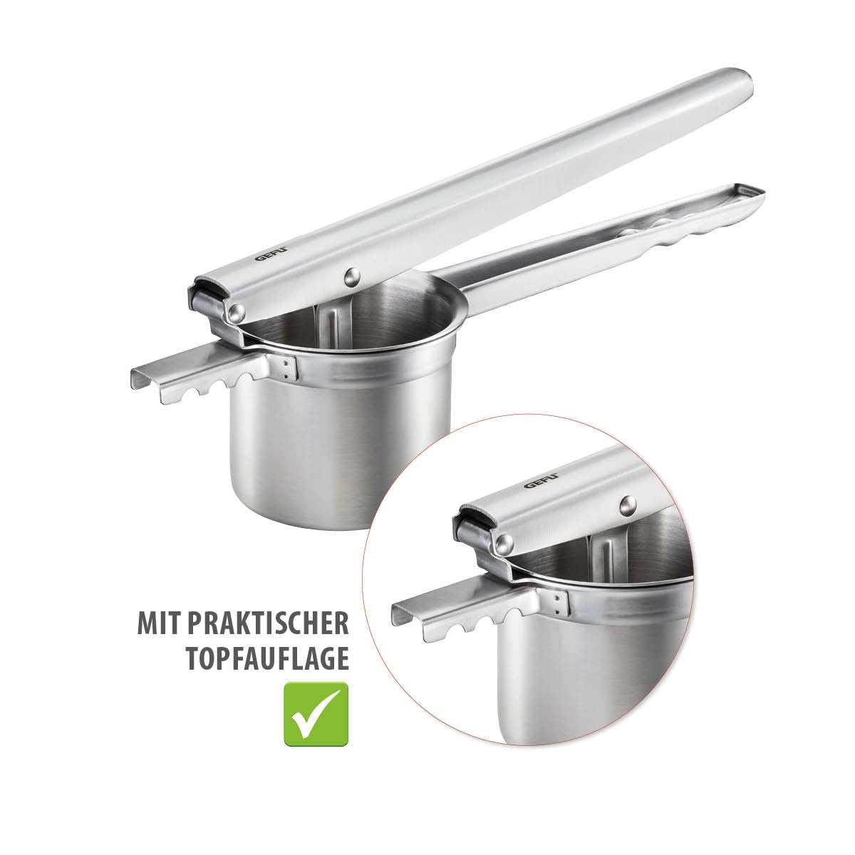 gefu-prenso-kartoffelpresse-aus-edelstahl-mit-3-wechsel-lochscheiben-multifunkti image 5