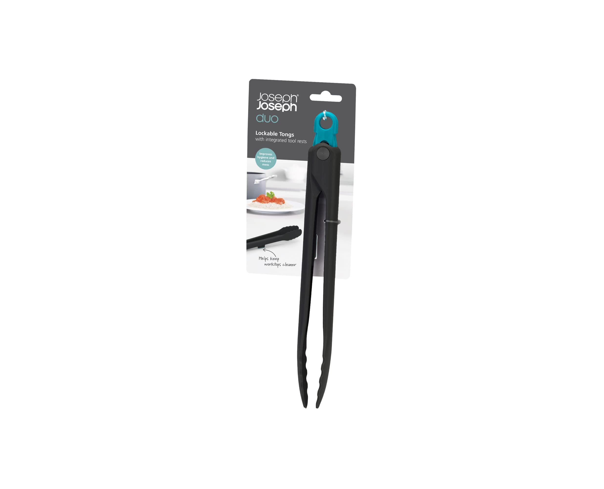 joseph-joseph-duo-verriegelung-k-chenzange-hitzebest-ndig-mit-werkzeugruhe-dark- image 2