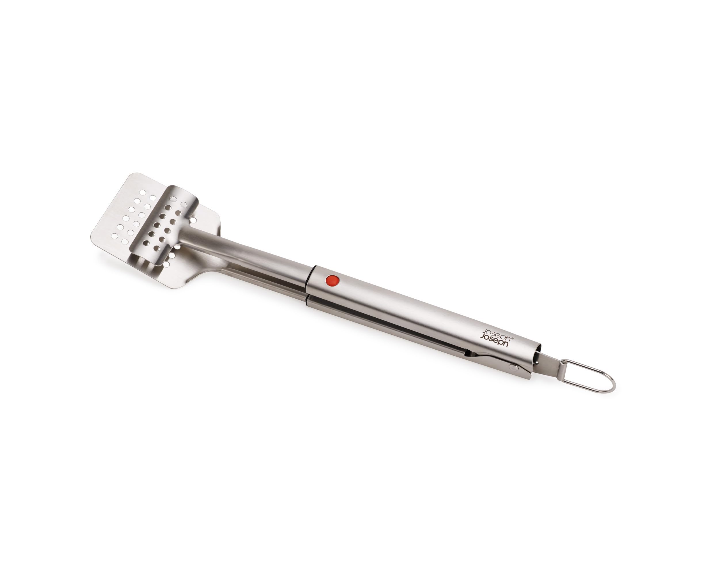 joseph-joseph-grillout-bbq-wender-zange-2-in-1-mit-teleskopkopf-kompakte-aufbewa image 1