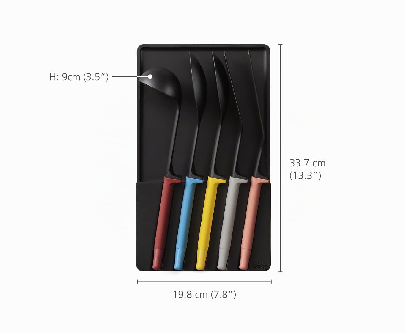 joseph-joseph-elevate-utensils-store-5-teiliges-utensilien-set-mit-aufbewahrung image 3