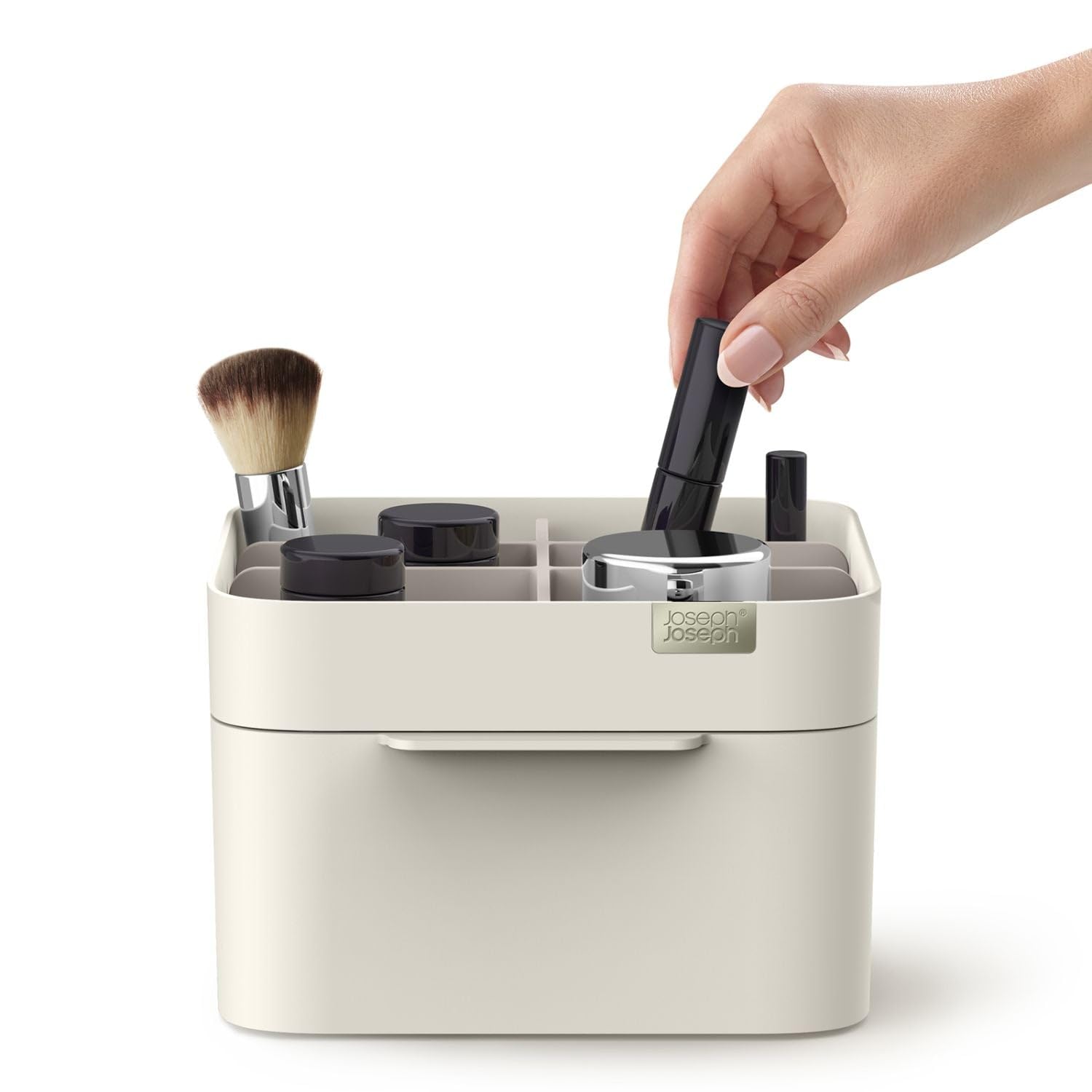 joseph-joseph-viva-kosmetik-organizer-mit-schublade-shell-medium image 4
