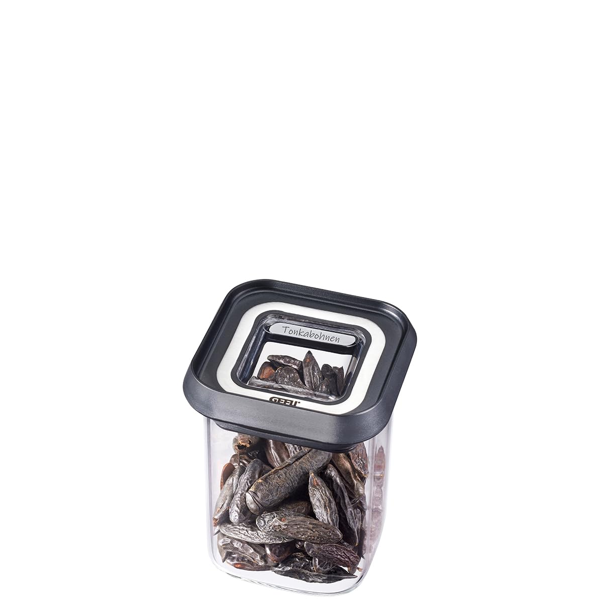 gefu-pantry-mini-vorratsdose-180-ml-luftdichte-glasdose-mit-aromadeckel-stapelba image 3