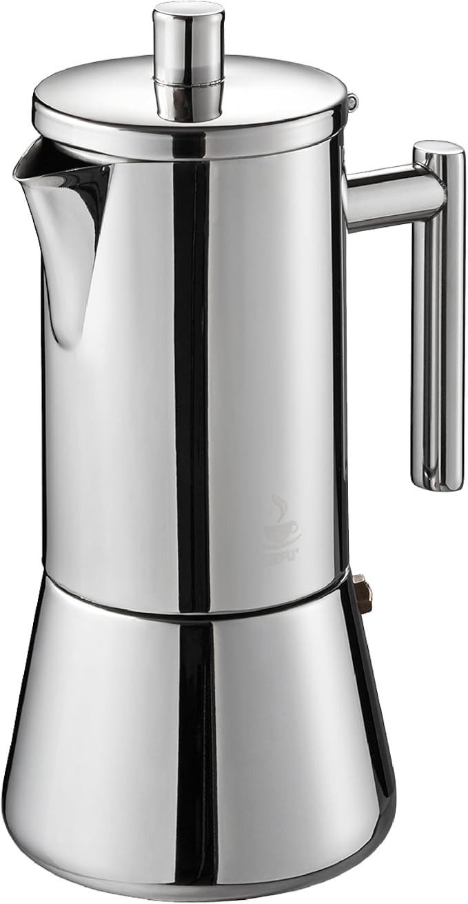 gefu-espressokocher-nando-f-r-6-tassen-edelstahl-mit-reduziersieb-ausgie-nase-in image 1