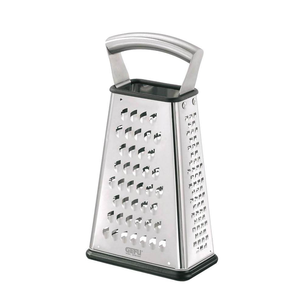 gefu-vierkantreibe-vitales-mit-4-laser-cut-reibefl-chen-edelstahl-sammelbeh-lter image 3