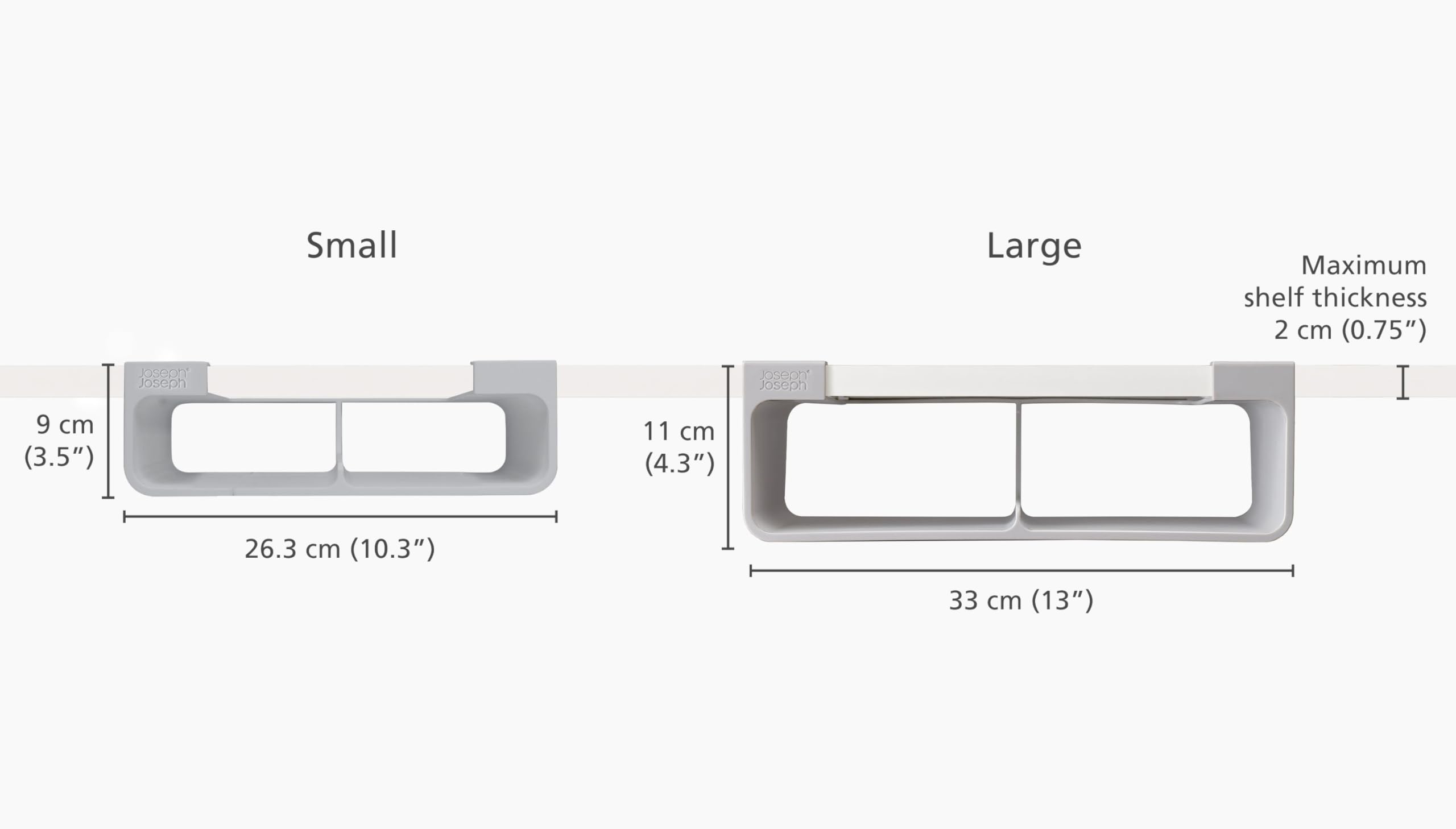 joseph-joseph-cupboardstore-unter-regal-organizer-f-r-gro-e-rollen-schachteln-mo image 3
