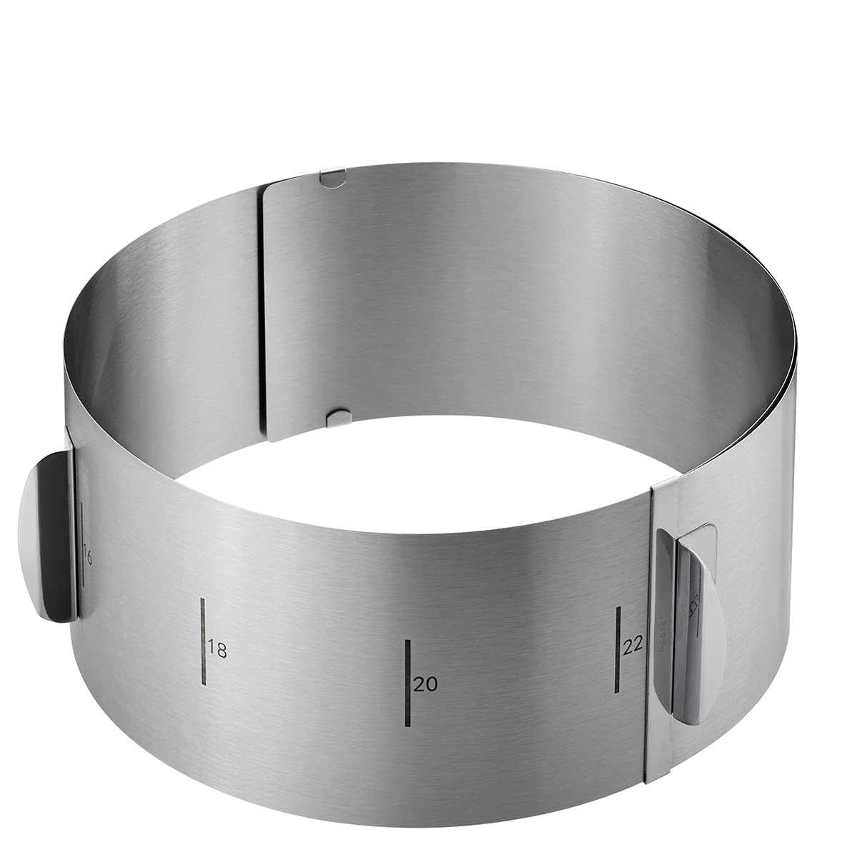 gefu-tortenring-tondo-xxl-verstellbarer-backrahmen-aus-edelstahl-16-32-cm-hitzeb image 2
