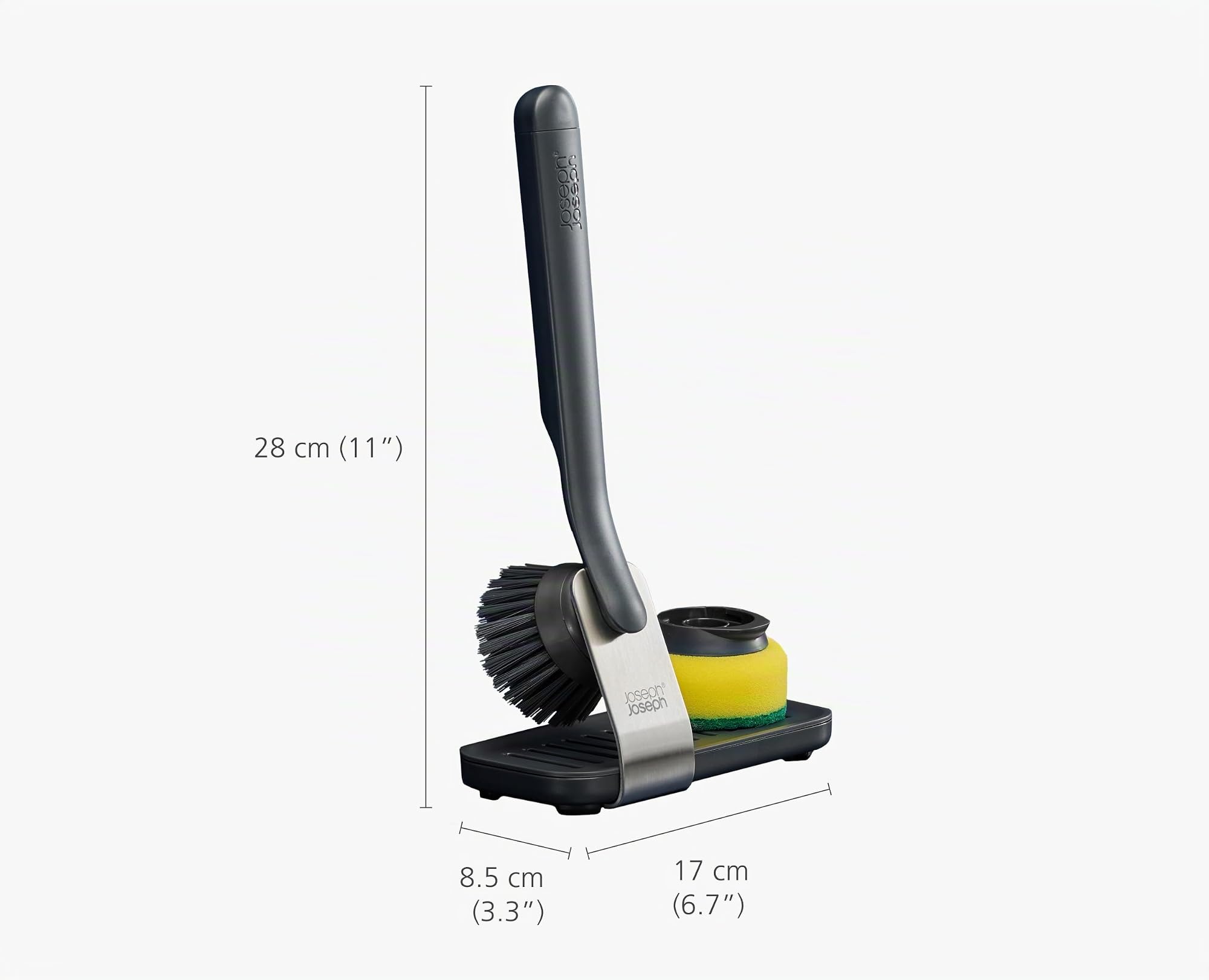 joseph-joseph-sinktech-sp-lb-rsten-und-schwamm-set-mit-edelstahl-st-nder image 4