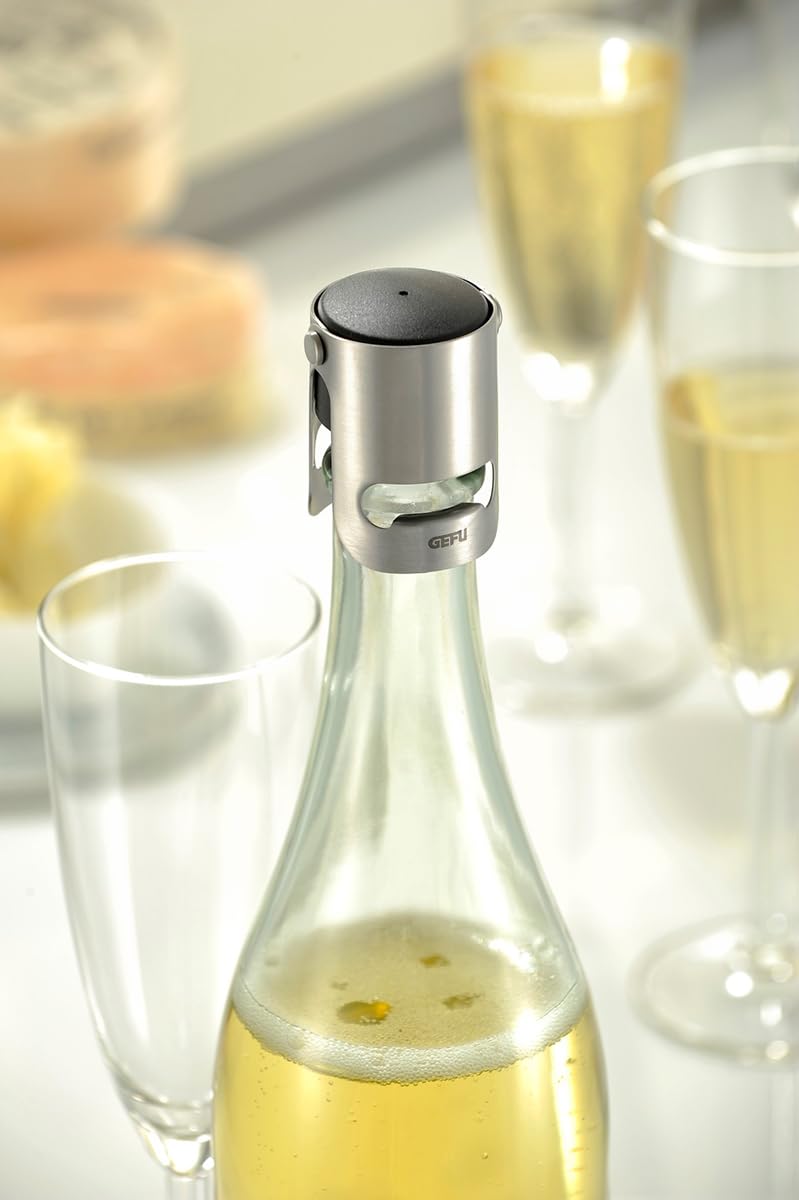 gefu-sparky-sektflaschenverschluss-aus-edelstahl-luftdicht-f-r-sekt-prosecco-cha image 3