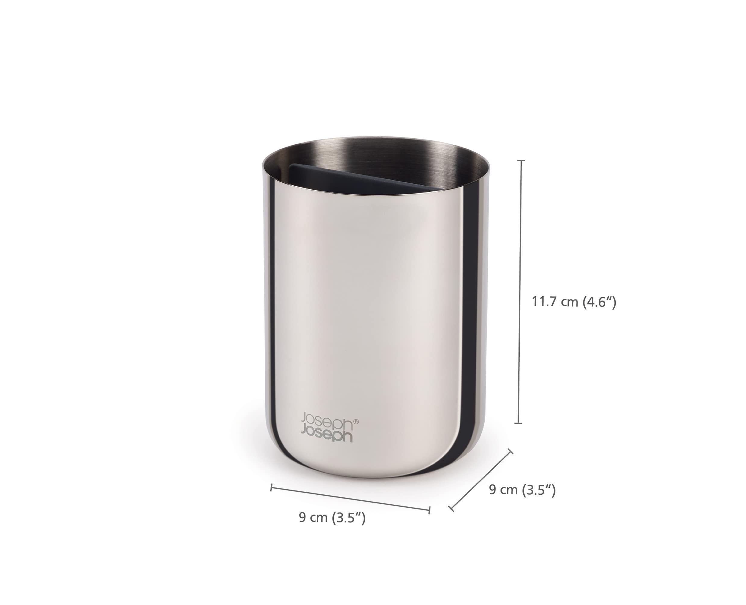 joseph-joseph-easystore-zahnb-rstenhalter-caddy-luxus-edelstahl-mit-unterteilung image 3