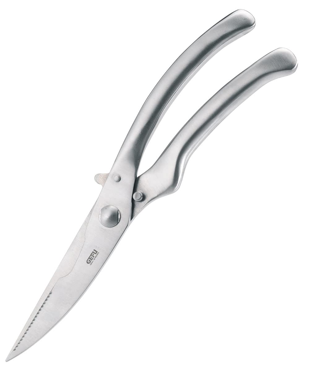 gefu-trincia-gefl-gelschere-aus-edelstahl-mit-arretierung-zerlegbar-f-r-h-hnchen image 1