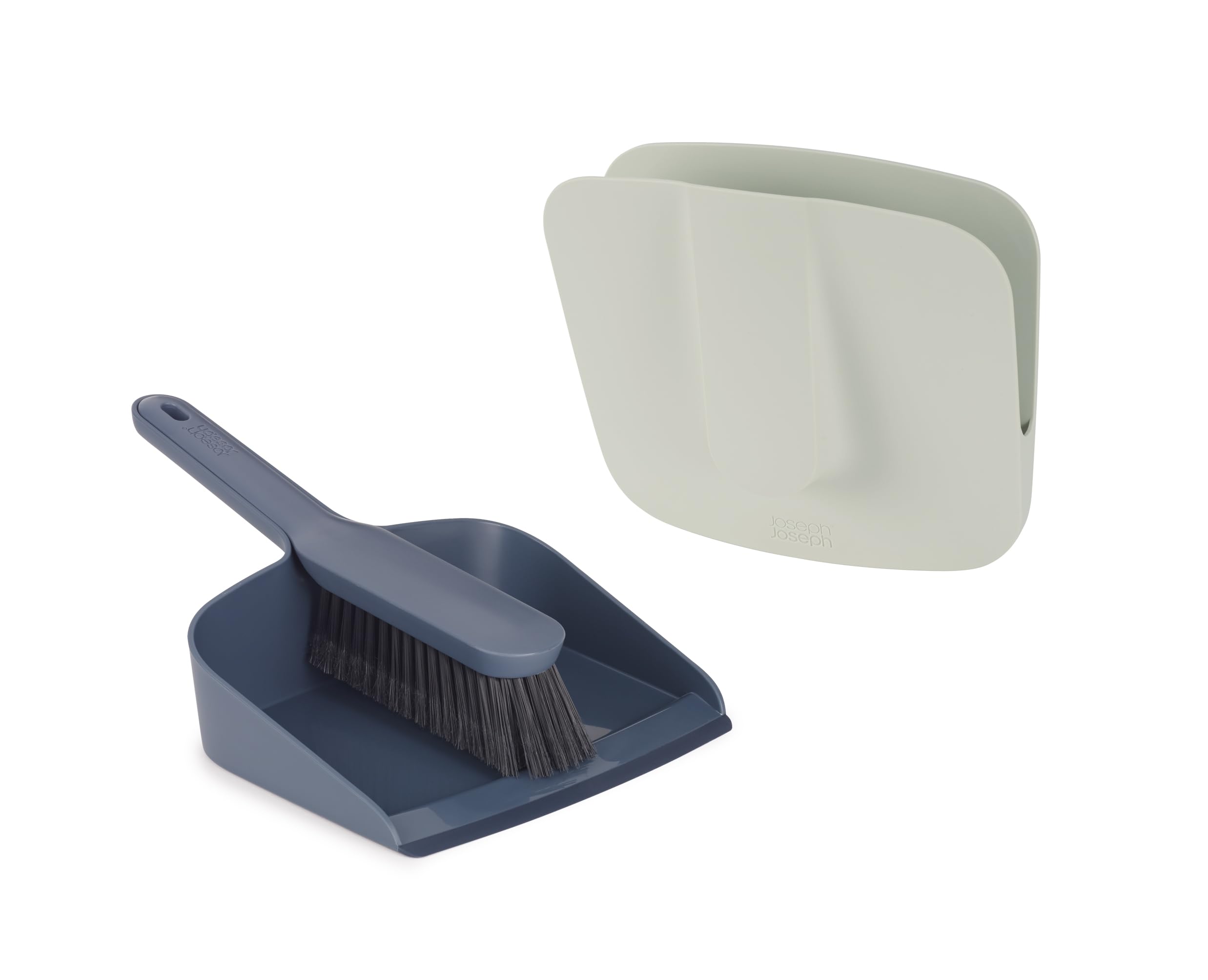 joseph-joseph-cleanstore-wandhalter-set-mit-handfeger-und-schaufel-dust-shield-a image 1