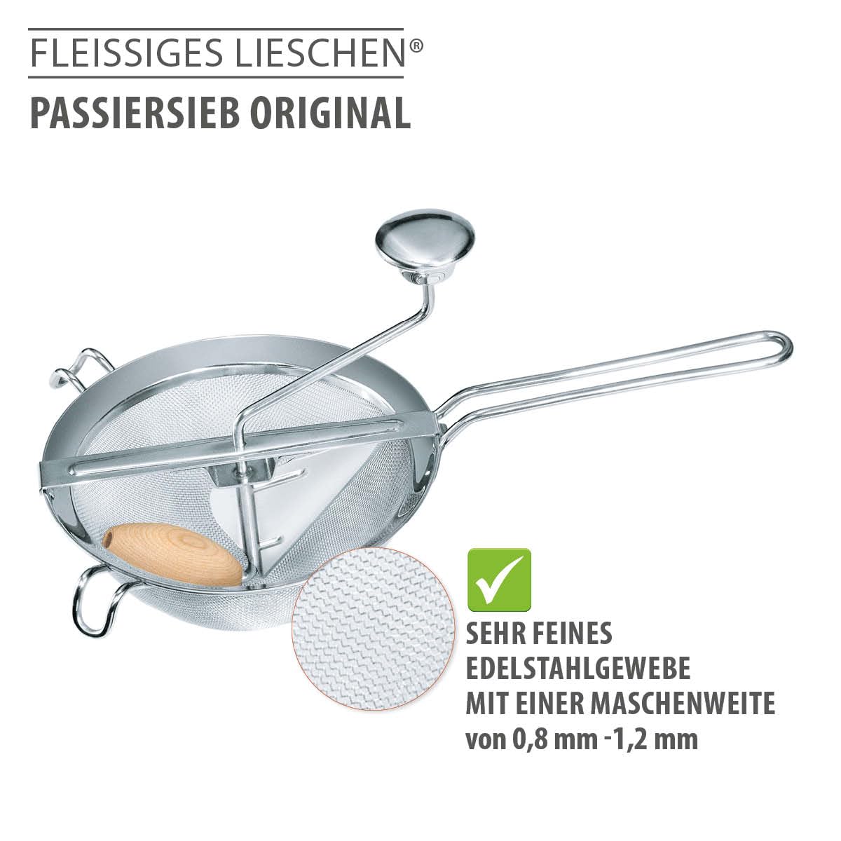 gefu-fleissiges-lieschen-passiersieb-aus-edelstahl-mit-holzgriff-und-herausnehmb image 7