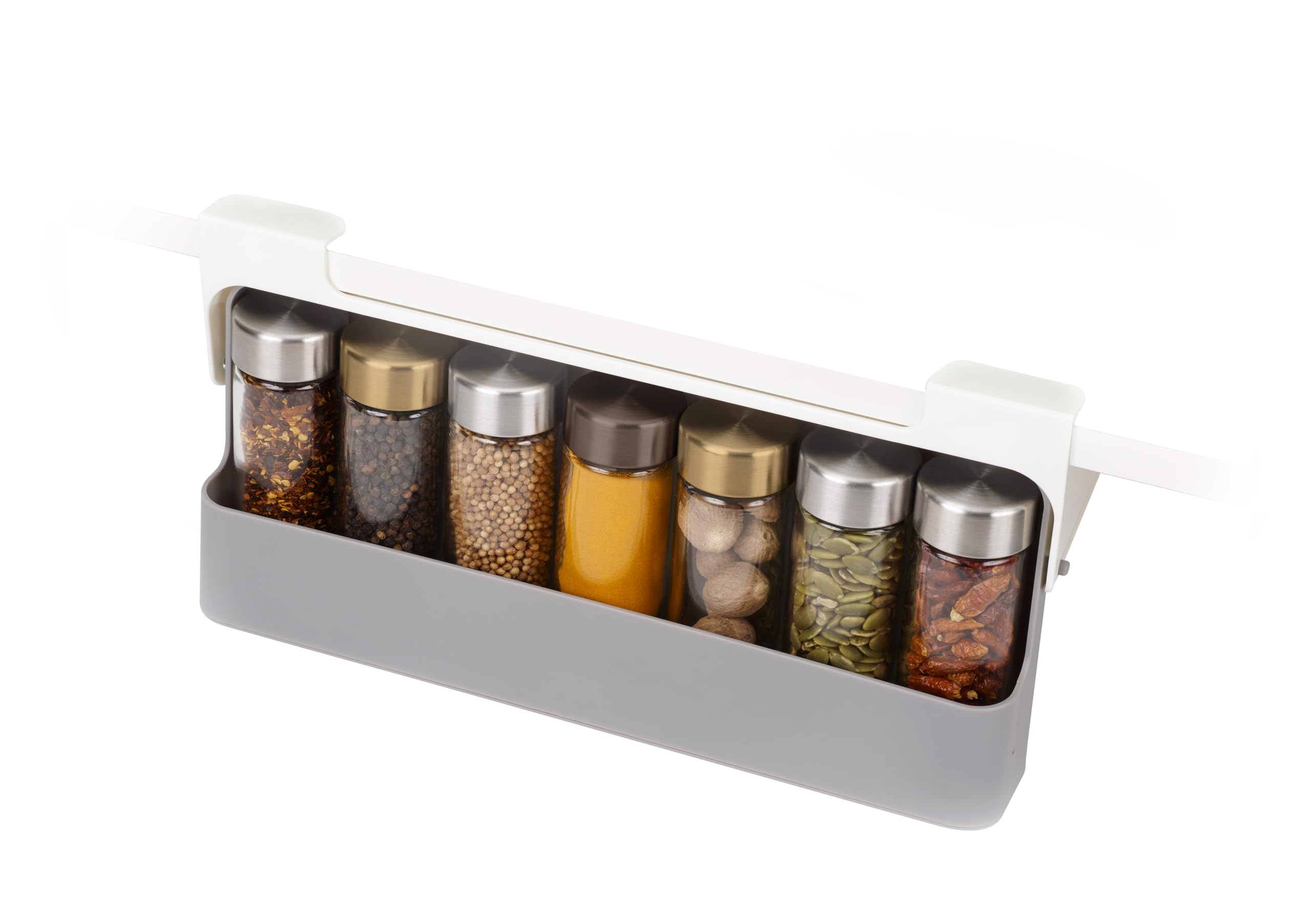 joseph-joseph-cupboardstore-unter-regal-gew-rzregal-organisator-grau image 1