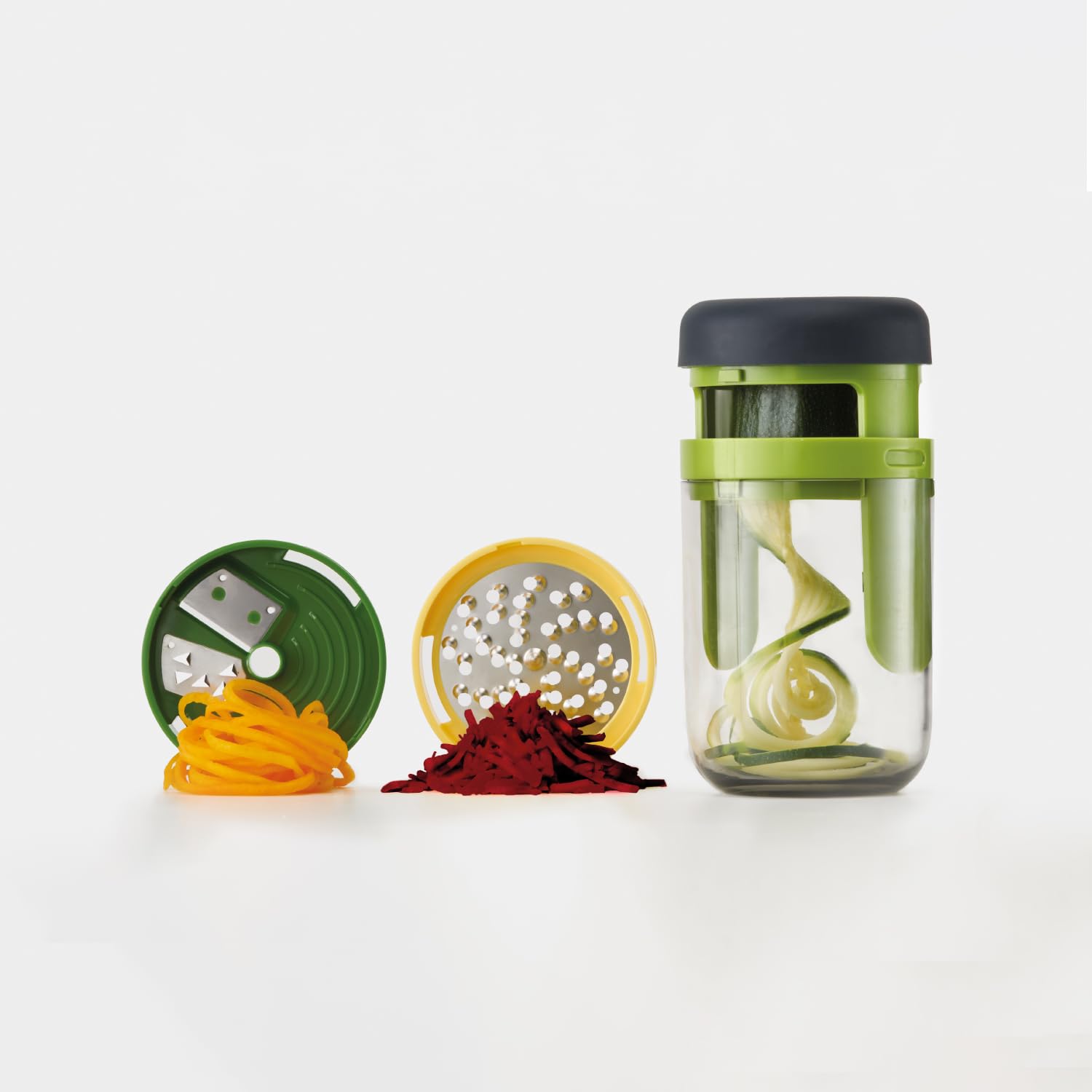 joseph-joseph-spiro-handhobel-spiralizer-gem-seschneider-f-r-zoodles-mit-3-kling image 2